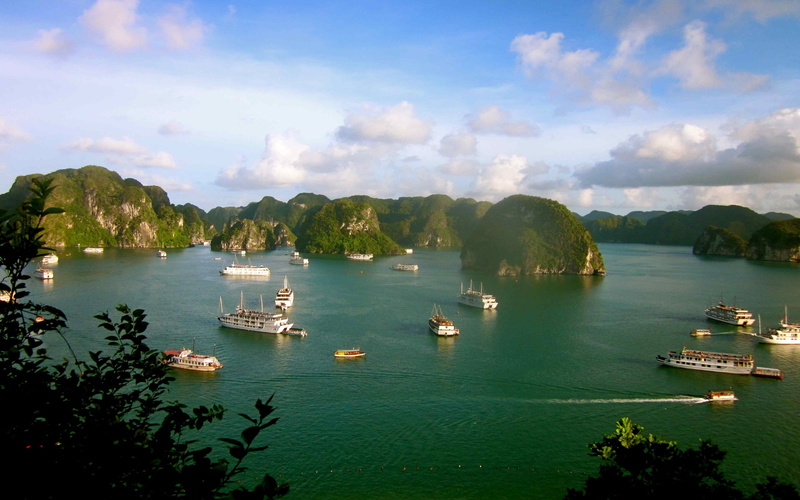 bay, island, 2K, halong