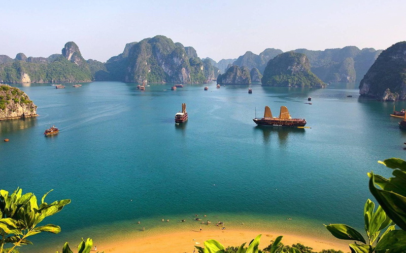 orient, asia, islands, 2K, halong, vietnam, bay