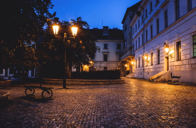 plant, way, the window, mood, cube, monuments, architecture, the darkness, colored townhouses, old buildings, city, bile, mode of transportation, shutters