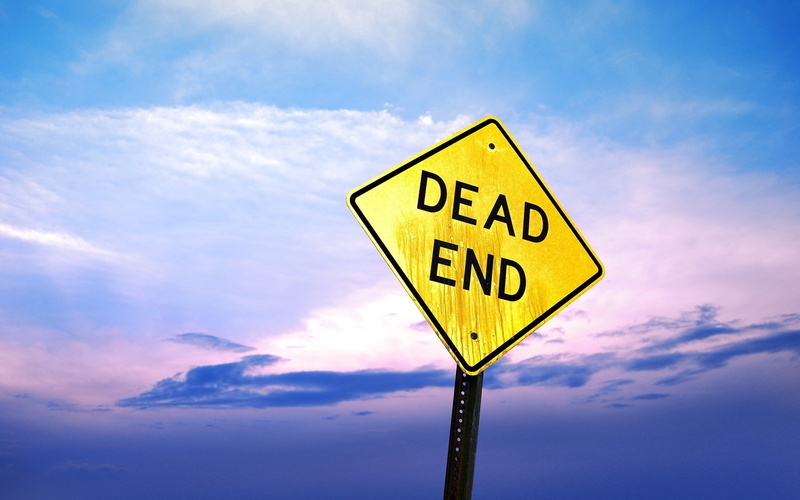 nature, road warning sign, yellow, road, blue, cloudscape, no people, warning sign, Deadlock, Sign, Pointer, guidance, safety, road sign, text, cloud - sky