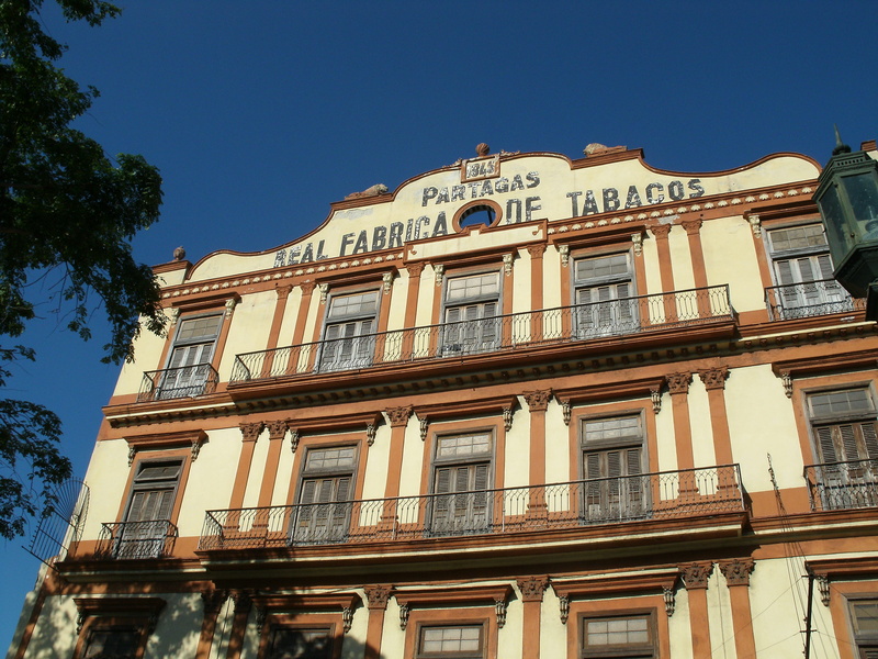 tree, nature, Façade, house, day, outdoors, fabrica of tabacos, sunny, Cuba, Hotel, blue, architecture, sky, plant, 4K, no people, apartment, clear sky