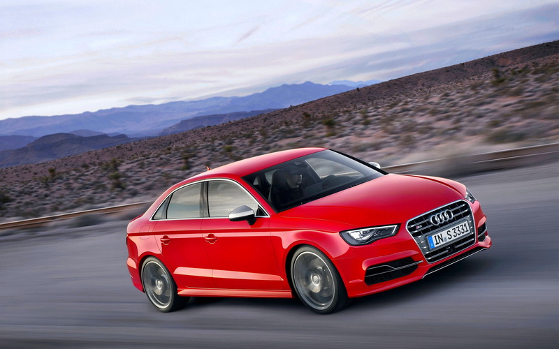 luxury, travel, sport, power, nature, sedan, shiny, technology, red, modern, sky, motion, speed, audi, wheel, s3, day, side view, no People, outdoors, mode of Transport