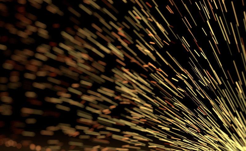 sparks, fall, lines, scatter, 4K, abstraction