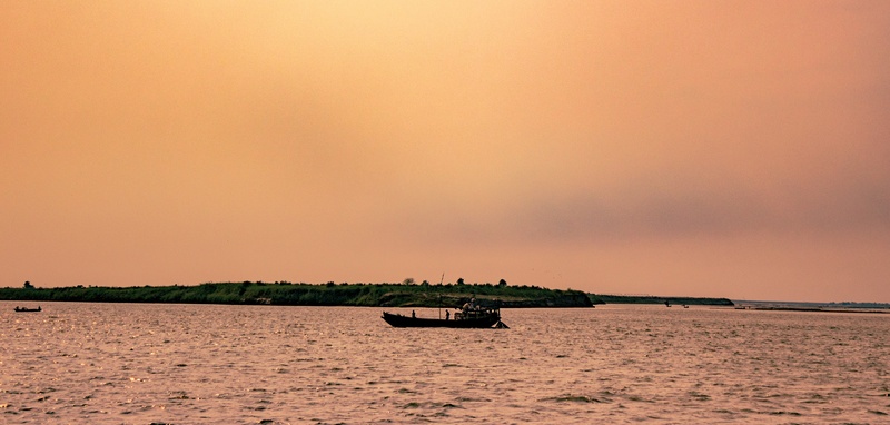 mode of transportation, boat, landscape, environment, scenics - nature, sea, holy, river, travel, travel destinations, no people, ganges, ghat, water, outdoors