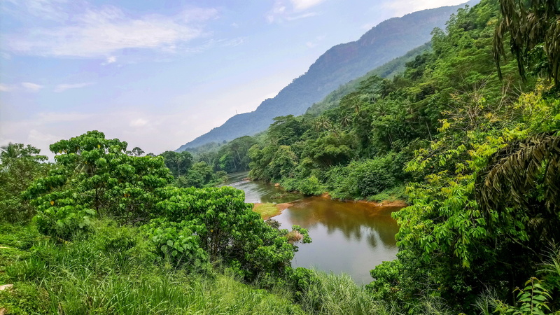 sri lanka, landscape, day, lake, beauty in nature, river, growth, outdoors, tranquil scene, tree, reflection, 5K, sky, kithulgala, no people, mountain