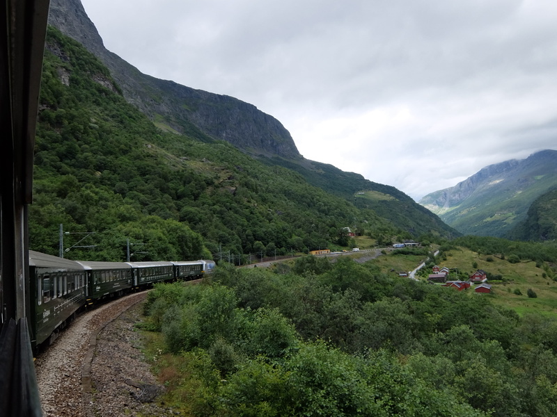 mode of transportation, flam, mountain, flåm, environment, cloud - sky, landscape, no people, nature, pass, mountain range, transportation, railway, day