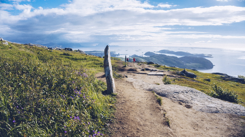 norway, land, norge, day, no people, walk, trip, natural, horizon, hiking, landscape, non-urban scene, environment, green color, outdoors, trail, nature