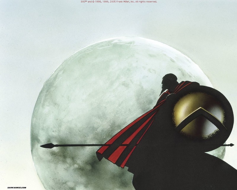 Movie, 720P, Shield, Moon, 300, 300 (Movie), Spartan, Spear, Warrior