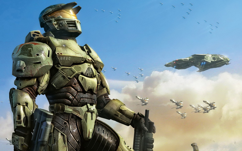 video, Video Games, x, spaceships, 2K, Spartan, weapons, art, artwork, games, suit, futuristic, hd, halo