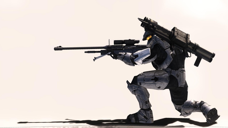 Spartan, sniper, games, hd, 1080P, art, halo, x, video