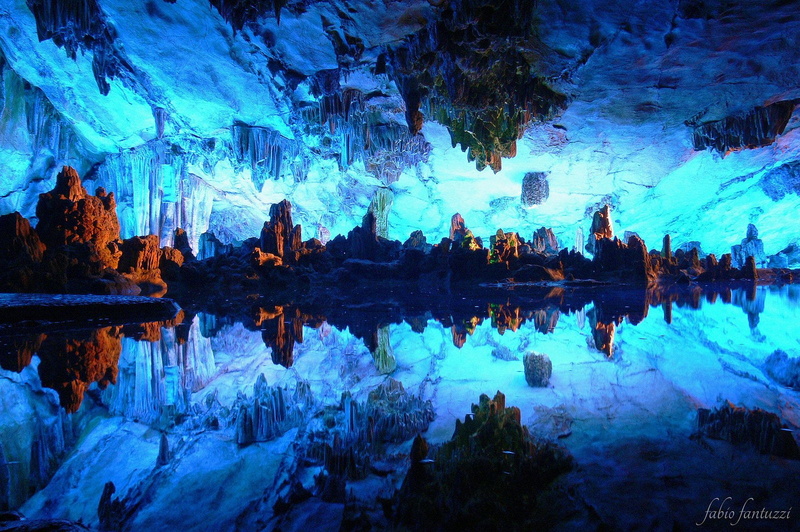 land, sous, stalagmites, 720P, terre, grotto, cave, entrance