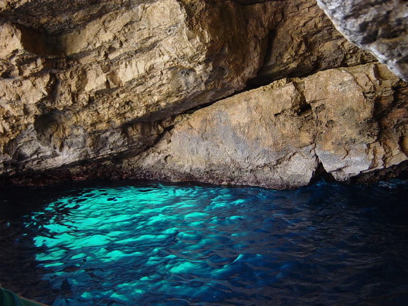 scenics - nature, solid, body, blue grotto, beauty In Nature, 1080P, nature, idyllic, sea, summer, swimming pool, greek island, cave, tranquil scene, geology