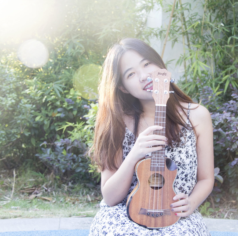 sweet, hairstyle, woman, girl, musical instrument, arts culture and entertainment, instrument, plant, 2K, front view, young adult, real people, acoustic guitar