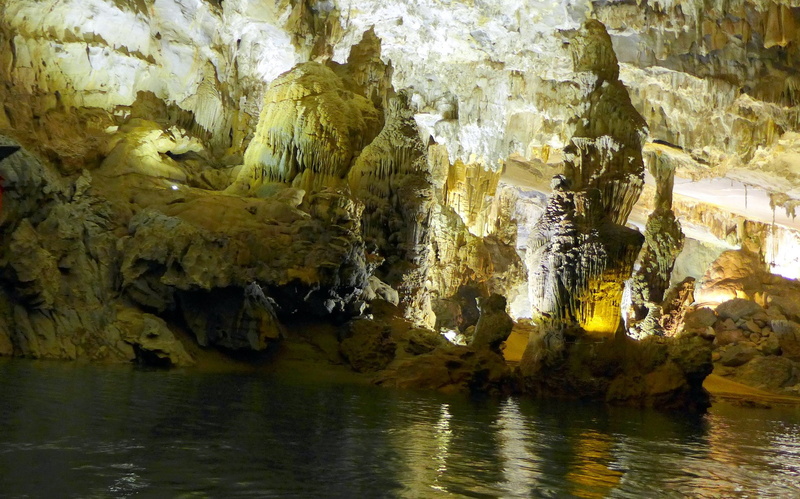 terre, land, sous, 1080P, stalagmites, cave, entrance, grotto