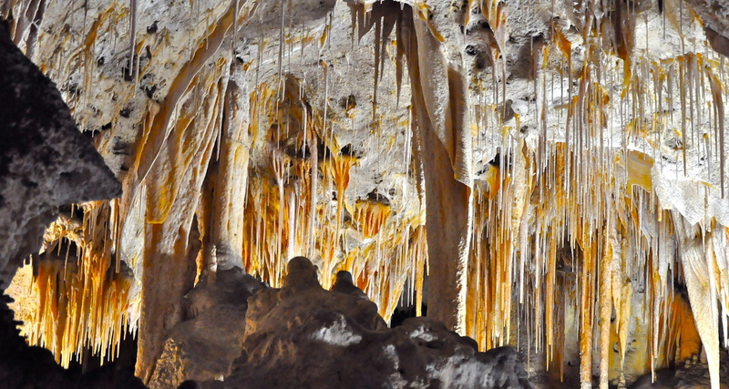 cave, 1080P, sous, entrance, stalagmites, grotto, land, terre