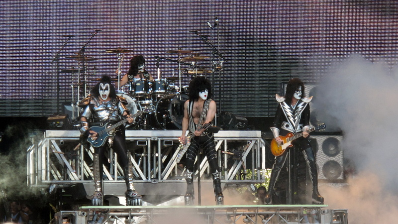 bands, concert, kiss, 1080P, guitar, rock, drums, metal, heavy