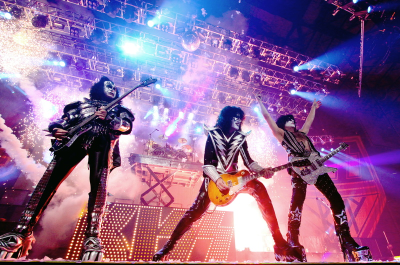 kiss, 4K, guitar, concert, metal, bands, heavy, rock