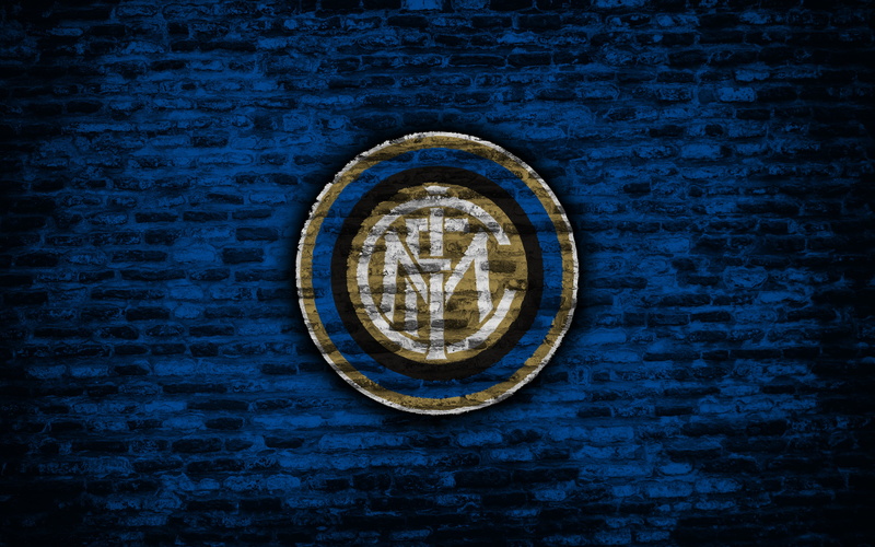 Inter Milan, 4K, Logo, Soccer, Emblem