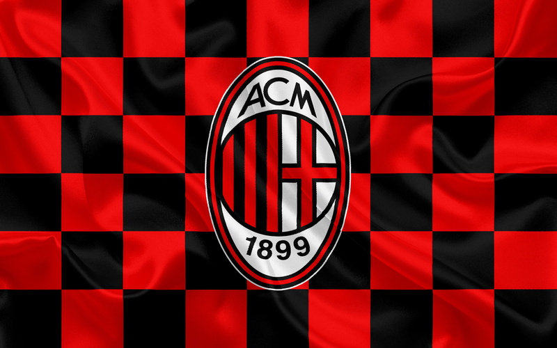 Logo, A.C. Milan, Emblem, 4K, Soccer