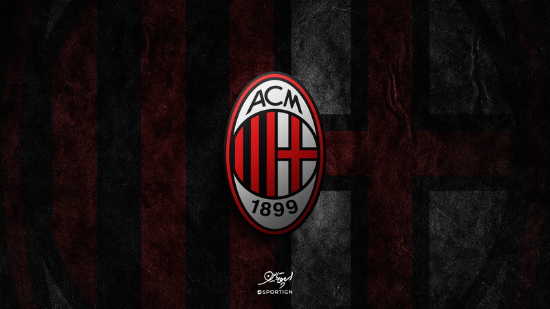 A.C. Milan, Soccer, Logo, 1080P, Emblem