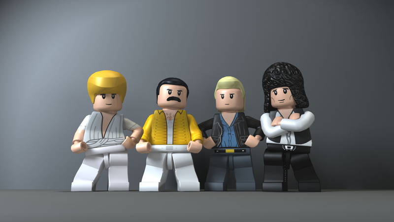 Lego, Toy, Band (Music), 1080P, Queen