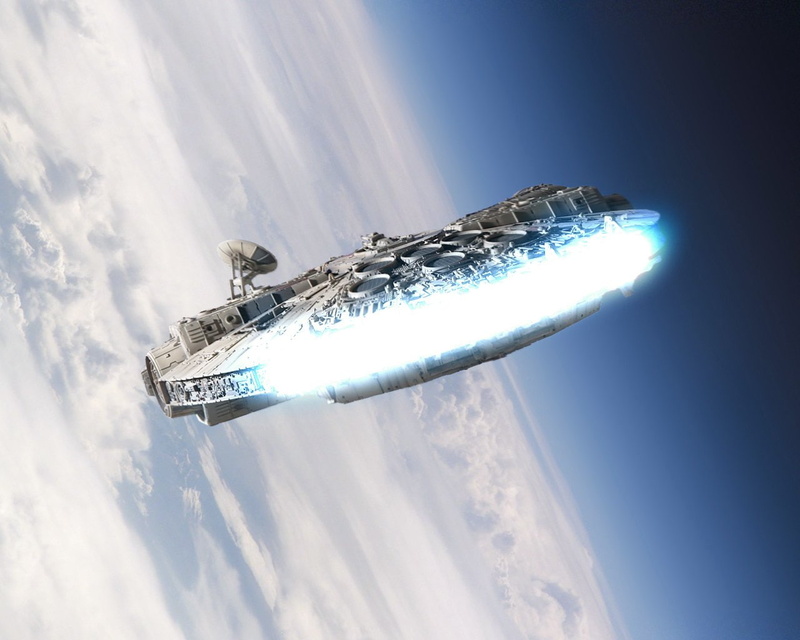 720P, Star Wars, Millennium Falcon