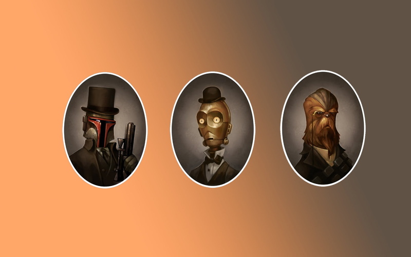 Star, C++, Steampunk, Wars, 3PO, boba, chewbacca, fett, 1080P