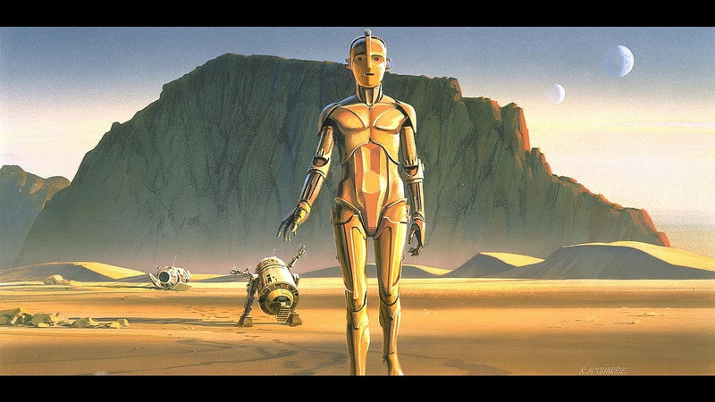 720P, C-3PO, R2-D2, Star Wars