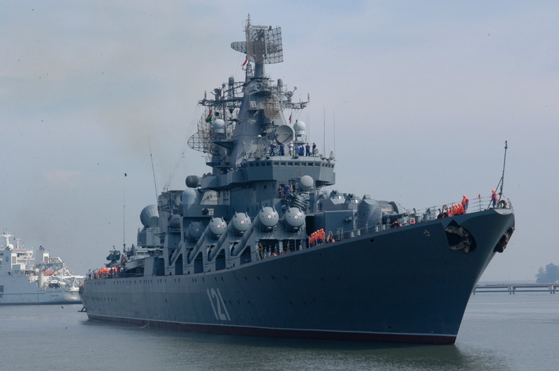 ship, warship, 4000x2658, war, vehicle, russia, navy, moskva, 4K, red, star, russian