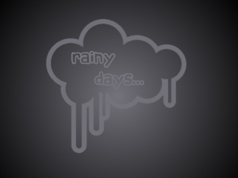 rain, 720P, hd, days, grey, black, white, emo, simple, nature, rainy, depressing