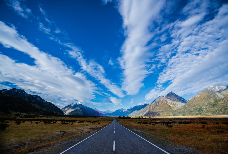 highway, clouds, glacier, 1080P, summer, valley, lake, mountain Range, tranquility, beauty In Nature, tibet, tourism, road, national Landmark, sign, environment