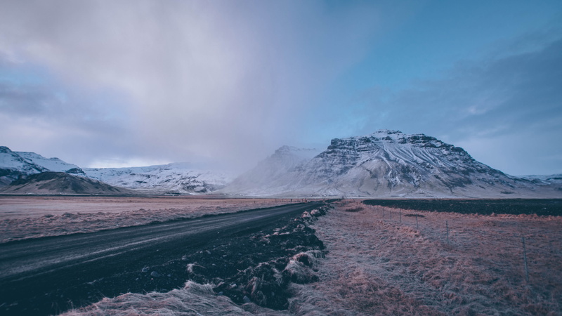 no people, cloud - sky, plateau, beauty in nature, scenery, day, mountain, winter, snowcapped mountain, scenics - nature, land, way, sky, tundra, snow