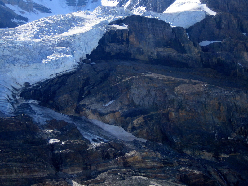 environment, rock, snow, ice, day, icefield parkway, scenics - nature, canada, mountain peak, beauty in nature, tranquility, landscape, snowcapped mountain