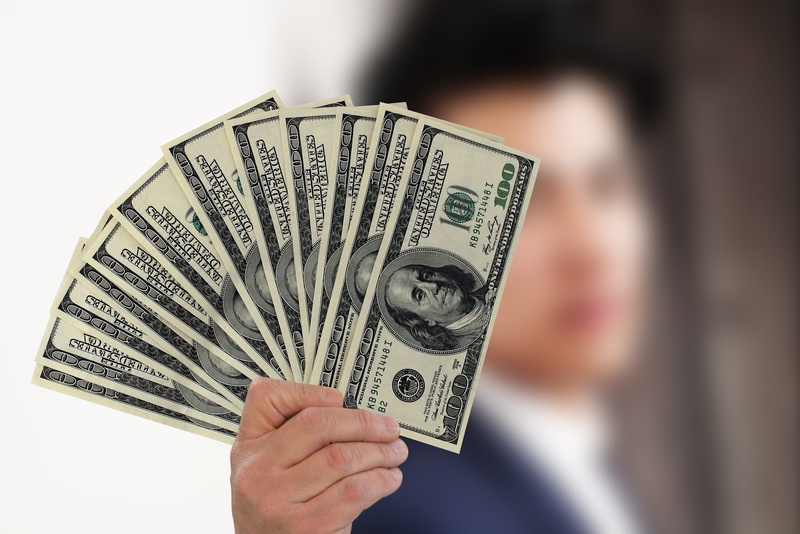 human hand, success, economy, 4K, presentation, making money, finance, manager, businessman, close-up, dollar sign, business, person, one person, money