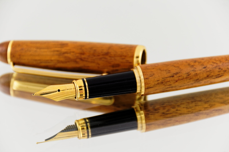 business, text, close-up, pen, fountain pen, white background, gold, 2K, no people, communication, document, ink, writing instrument, mirroring, calligraphy