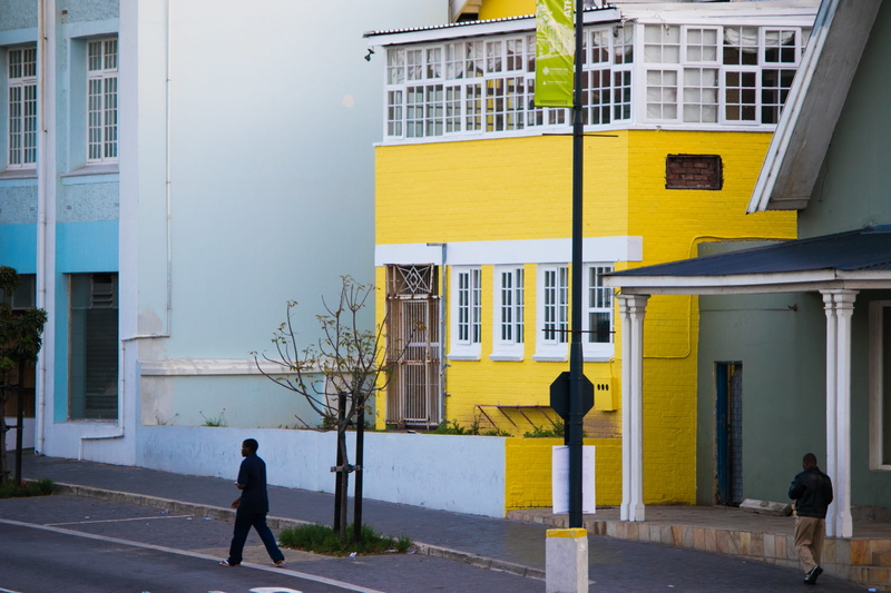 city life, built structure, road, city, residential district, transportation, port elizabeth central, building, port elizabeth, old, men, south africa