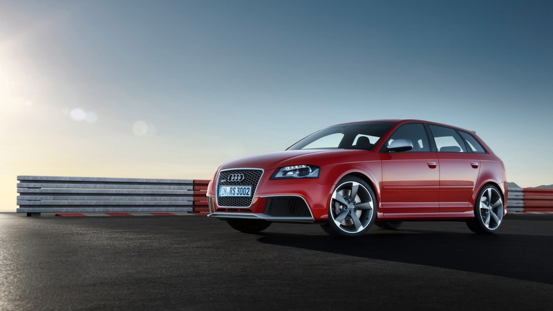 car, audi, 1080P, excellent, red, outdoors, red car
