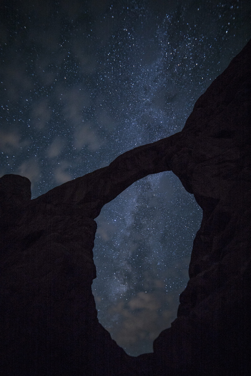 tranquility, 4K, starry, galaxy, rock formation, scenics - nature, nature, beauty in nature, outdoors, night, space and astronomy, sky, united states