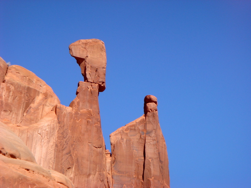 tectonic activity, low angle view, no People, arid climate, day, utah, rock - Object, landscape, national, erosion, Arches National Park, physical geography