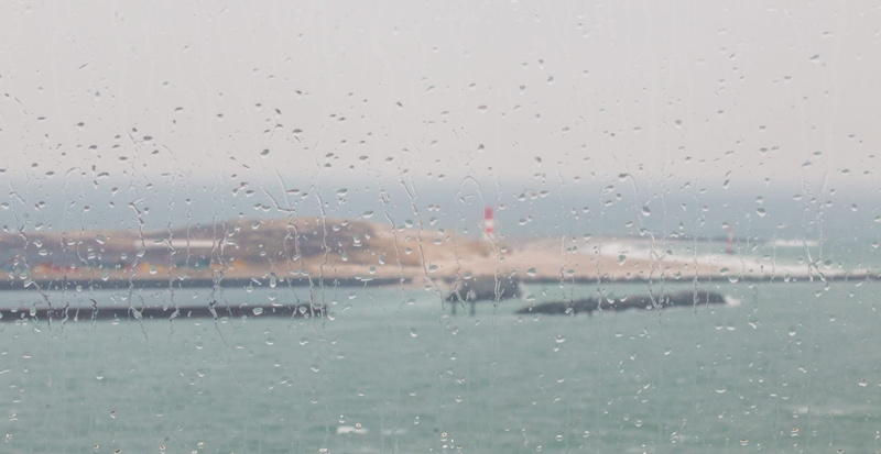 rain, window, island, monsoon, helgoland, weather, architecture, rainy summer, wet, day, reggen wet disc, north sea, glass, rained out, umbrella, lousy weather
