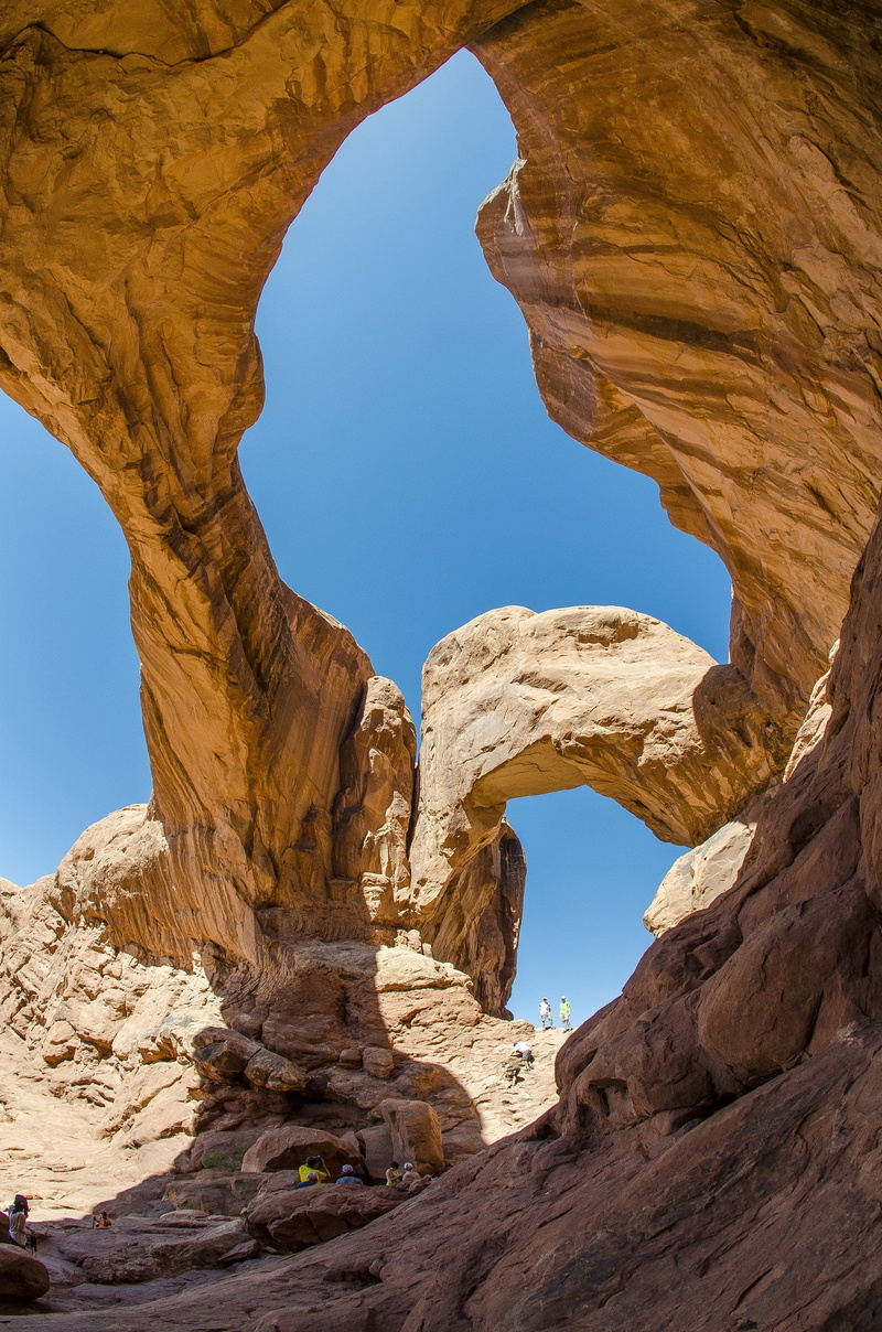 tranquil scene, arches National Park, travel destinations, arid climate, formation, tranquility, nature, travel, geology, desert, eroded, 2K, rock, scenics - nature