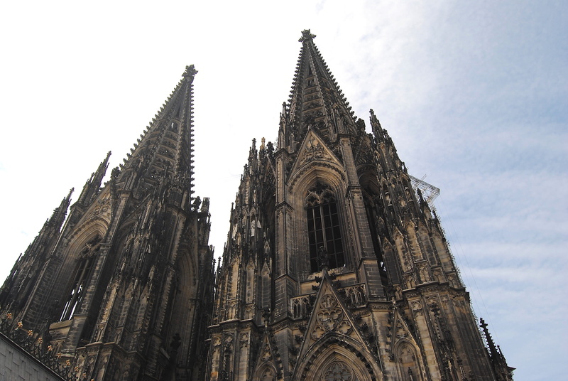 travel destinations, architectural style, gothic arch, gothic architecture, built structure, place of worship, cologne, building exterior, 4K, outdoors