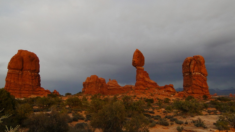 nature, tranquil scene, arches scenic drive, semi-arid, formation, sky, travel destinations, travel, arches national park, parks, beauty in nature, utah