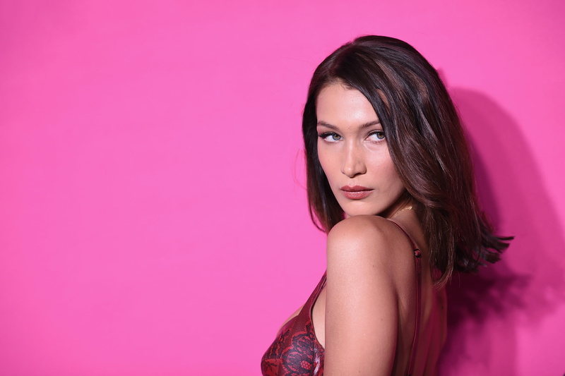 one person, beauty, bella hadid, young adult, hd, hairstyle, long hair, beautiful woman, hair, 2K, studio shot, looking at camera, women, girls, fashion