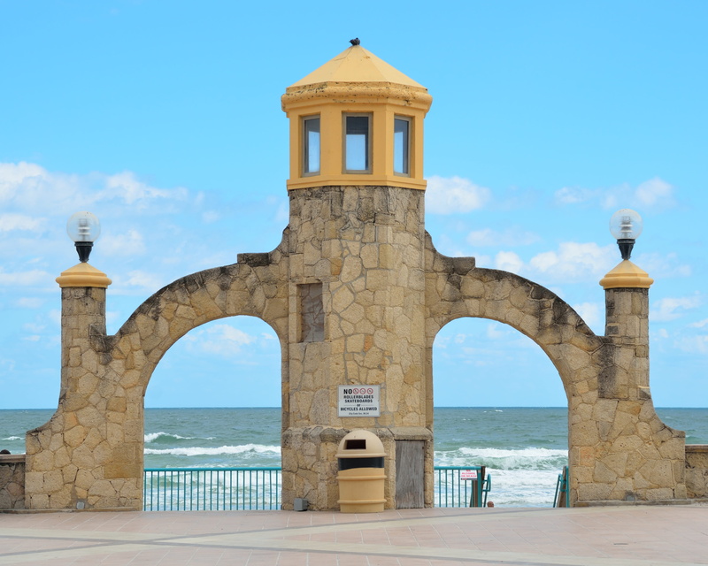 relax, outdoors, architecture, built structure, water, beach, day, landmark, horizon over water, famous, cloud - sky, no people, building exterior, atlantic