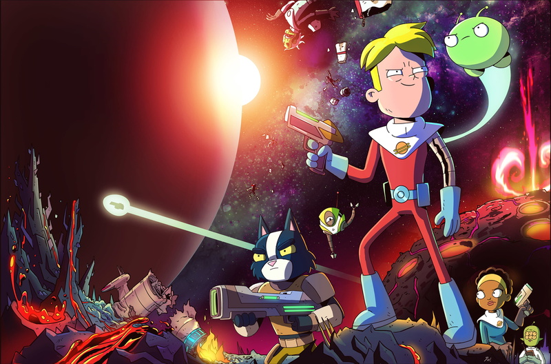 TV Show, Final Space, 2K, Avocato (Final Space), Gary Goodspeed, Quinn Airgon, Mooncake (Final Space)