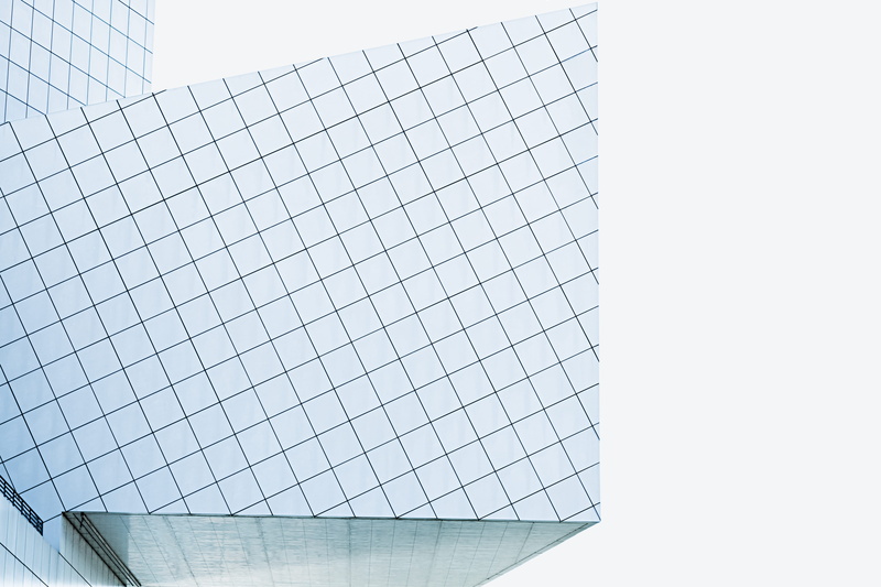 cle, clear sky, geometric shape, skyscraper, nature, architecture, ohio, modern, building, day, grid, lines, no people, pattern, building exterior, white