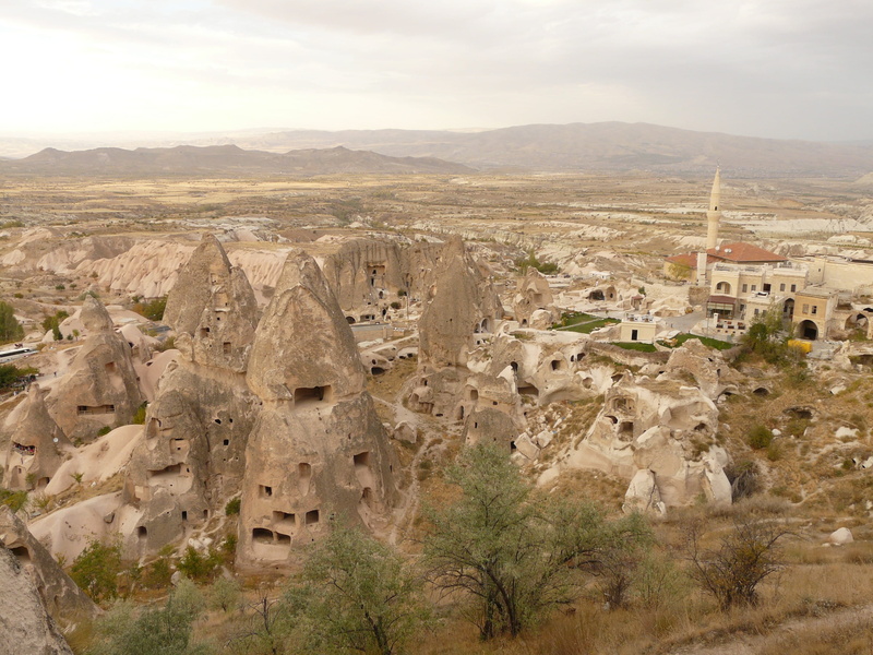 Turkey, ancient civilization, Cappadocia, cliff, archaeology, rock, building exterior, uchisar, built structure, ancient, architecture, history, the past