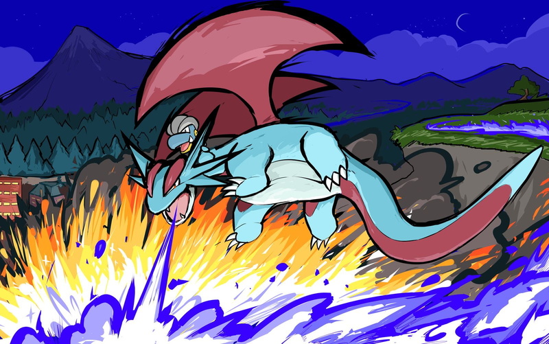 Salamence, ishmam, Pokémon, Bagon, 720P