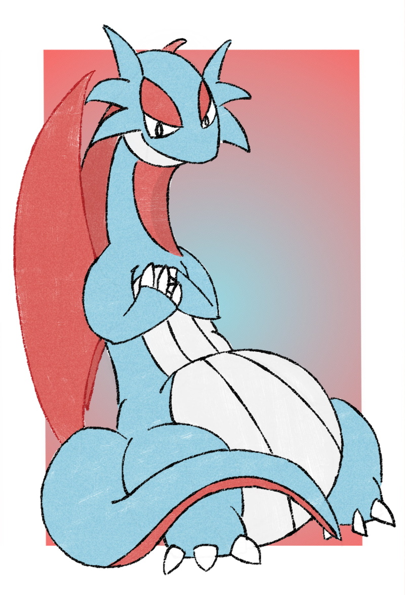 invertebrate, animal wildlife, sky, art and craft, nature, Salamence, bird, Pokémon, vertebrate, dragon, animal wing, cute, mammal, drawing, 720P, cartoon